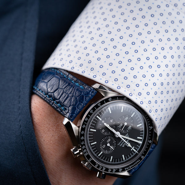 Ostrich Leg Padded Watch Straps - Main Image