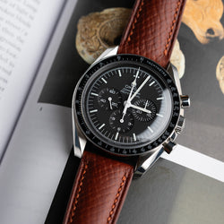 Sienna Horween leather strap