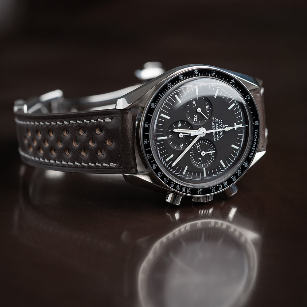 Shell Cordovan Omega-Style Deployant Straps
