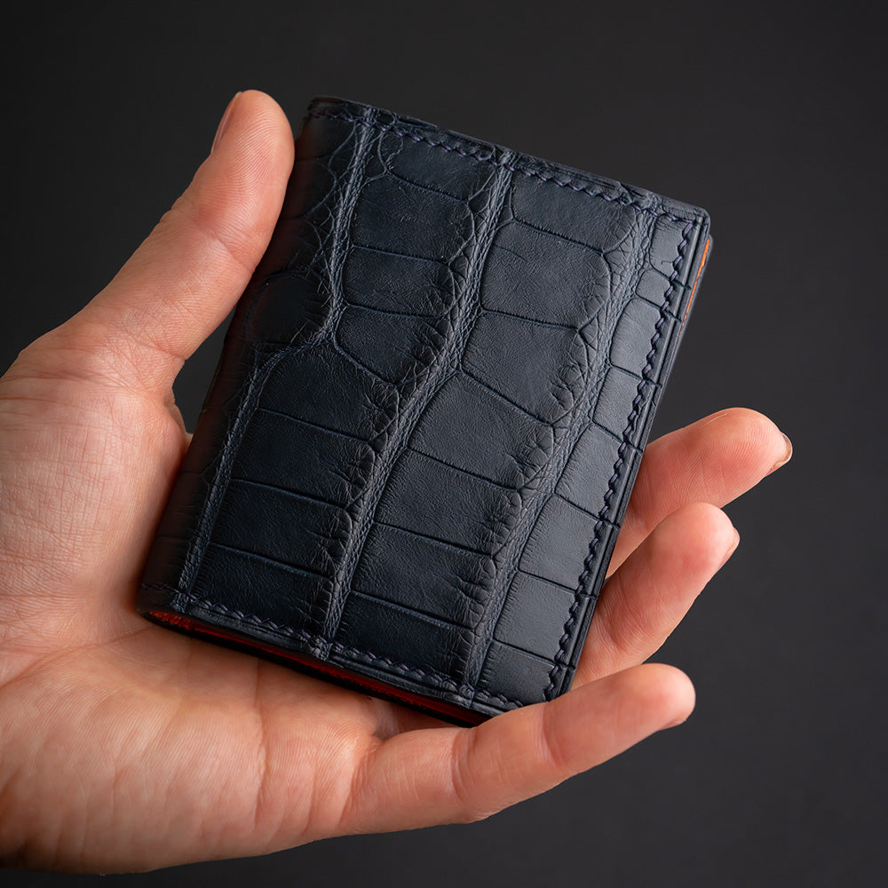 Alligator Card Holder Genteel Handmade