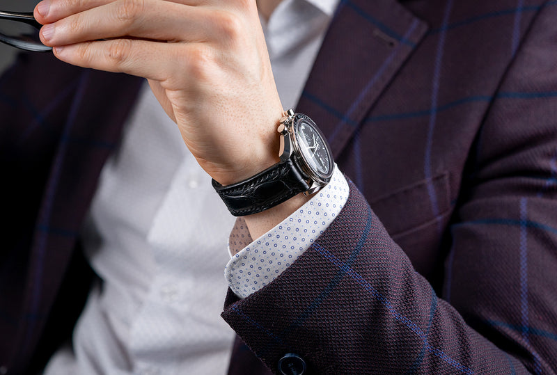 Black Alligator Strap