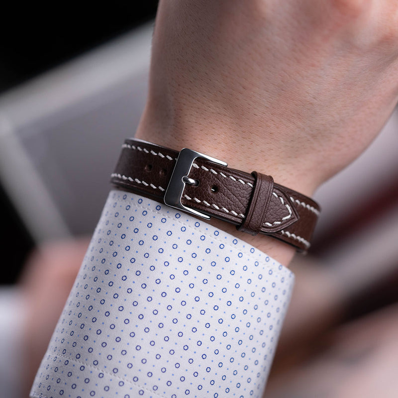 Calf & Goat Leather Bracelet
