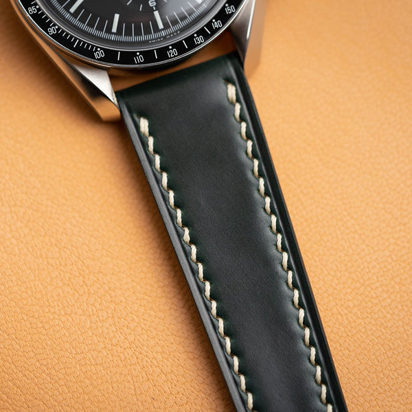 Shell Cordovan Green Leather