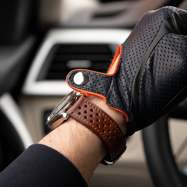 Style 1 - Chestnut Buttero racing strap