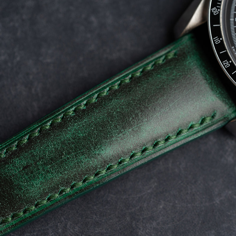 Waxed Buttero Green Limited Edition Watch Straps (5 pieces)